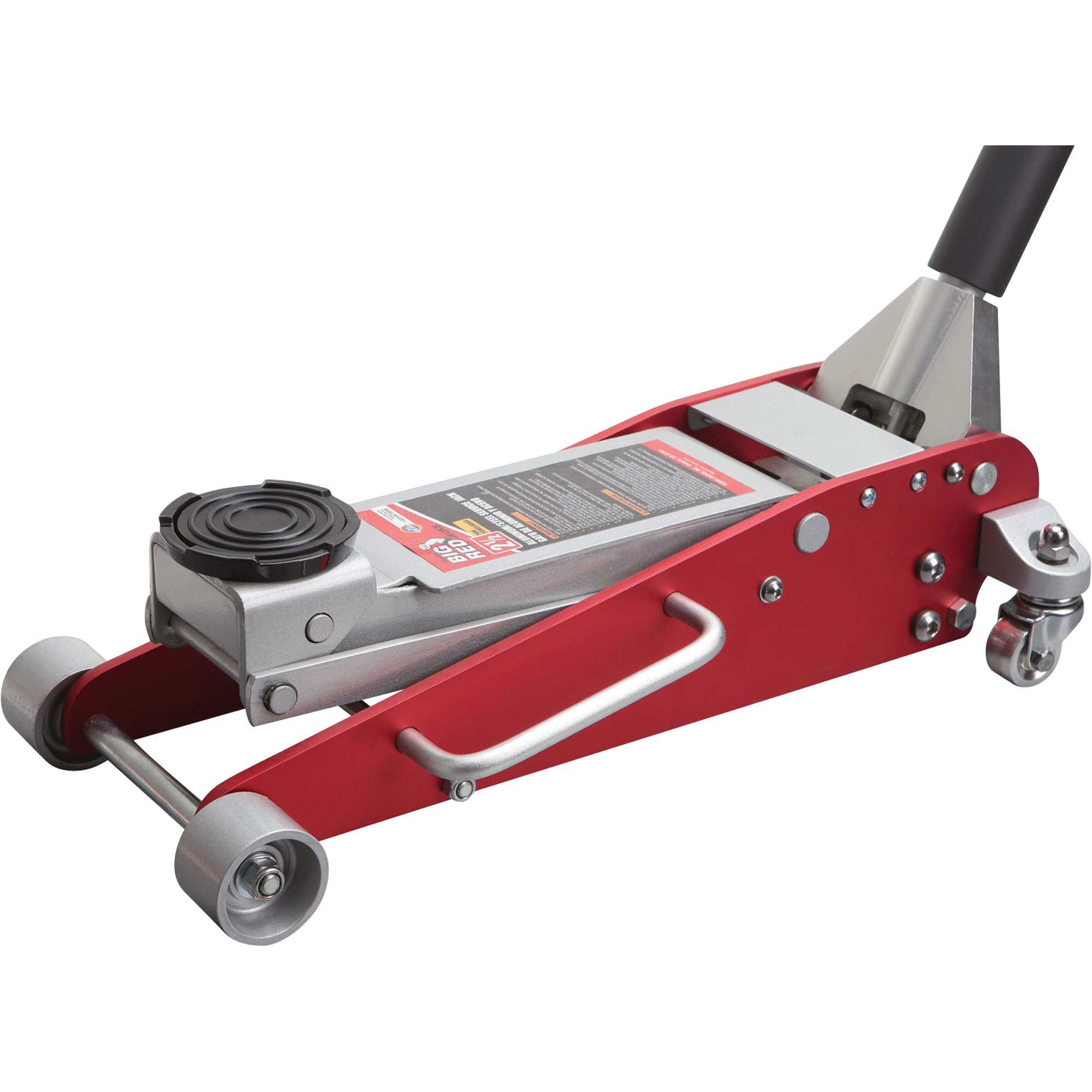 Please see replacement item# 46229. Torin Aluminum/Steel Service Jack — 2 1/2 Ton Capacity, Model# T84025